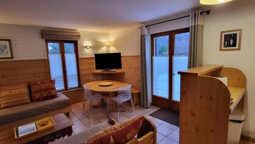 Апартаменты 1 Спальня с Видом, Locations Appartements & Chalets   Village Piéton, Vue Glaciers