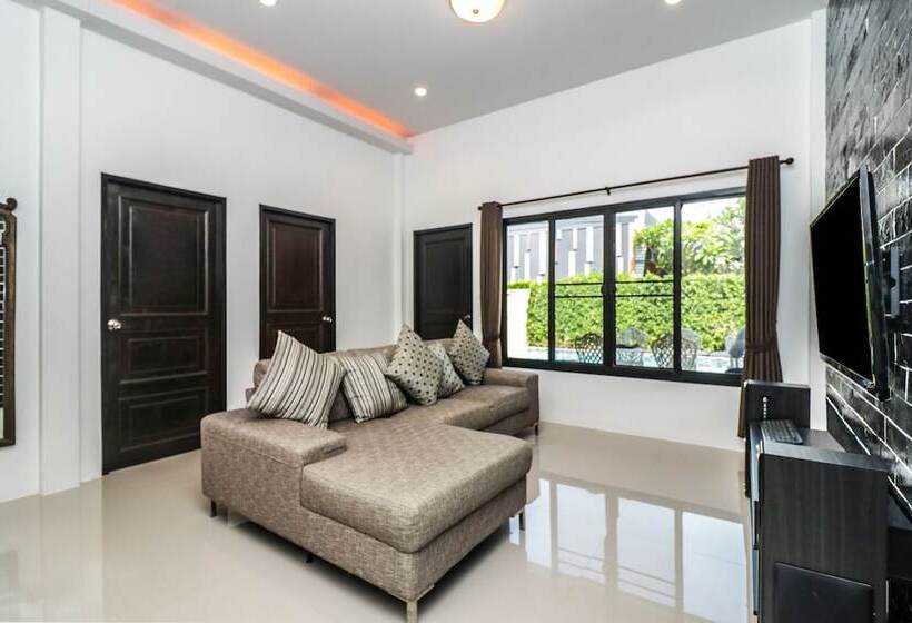וילה בת 2 חדרי שינה, Baan Noppadol Hua Hin Loft