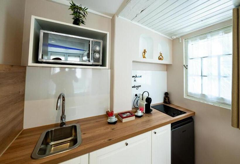 استودیوی استاندارد, Studio Romantique Jacuzzi Ou Spa Balneo Privatif Et Jardin Au Temps Des Cerises La Ciotat
