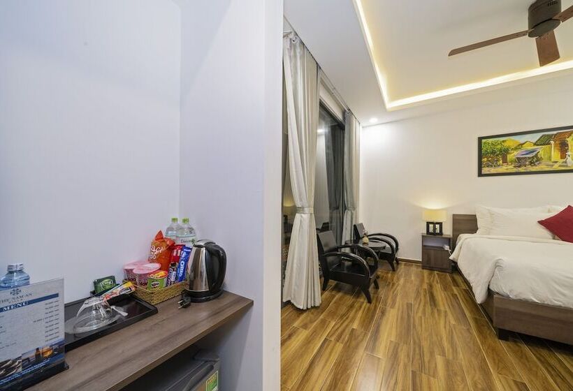 اتاق لوکس با چشم‌انداز استخر, The Nam An Villa Hoi An