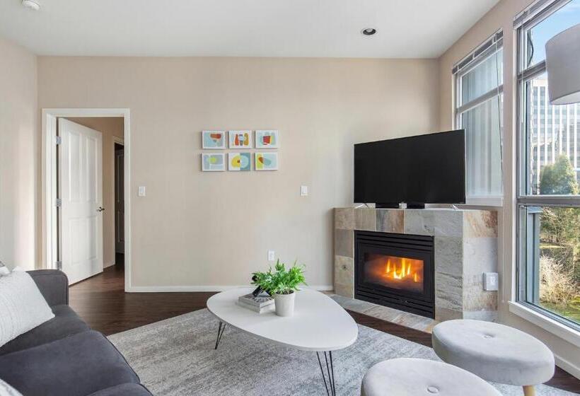Апартаменты 2 Спальни, Kasa Bellevue Seattle