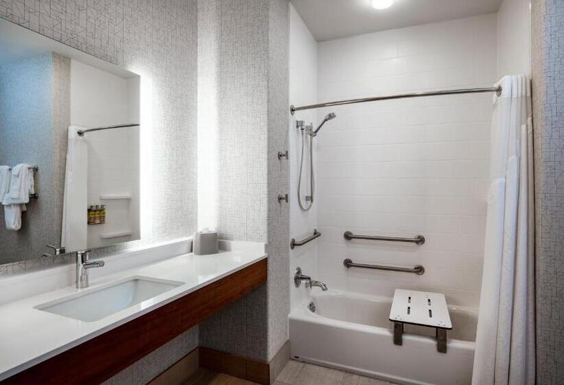 Номер Стандарт Кровать Кинг Адаптированный для Инвалидов, Holiday Inn Express & Suites   Beloit, An Ihg