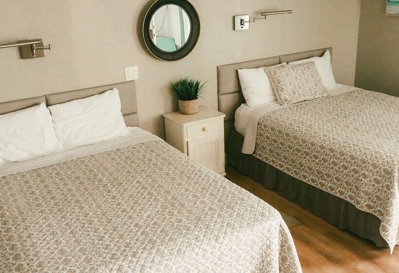 クイーンサイズベッドのスタンダードルーム, Atlantic Motel