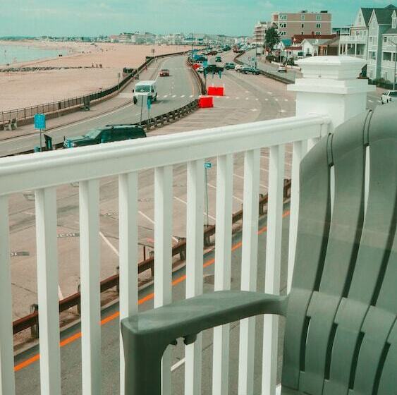 غرفة ديلوكس مطلّة علي البحر, Atlantic Motel