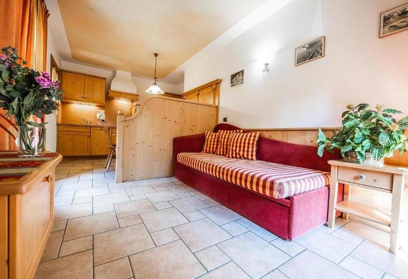 １ベッドルームアパートメント, Chalet Mottolino