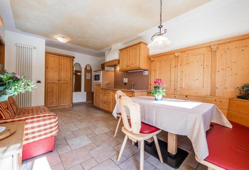 ２ベッドルームアパートメント, Chalet Mottolino
