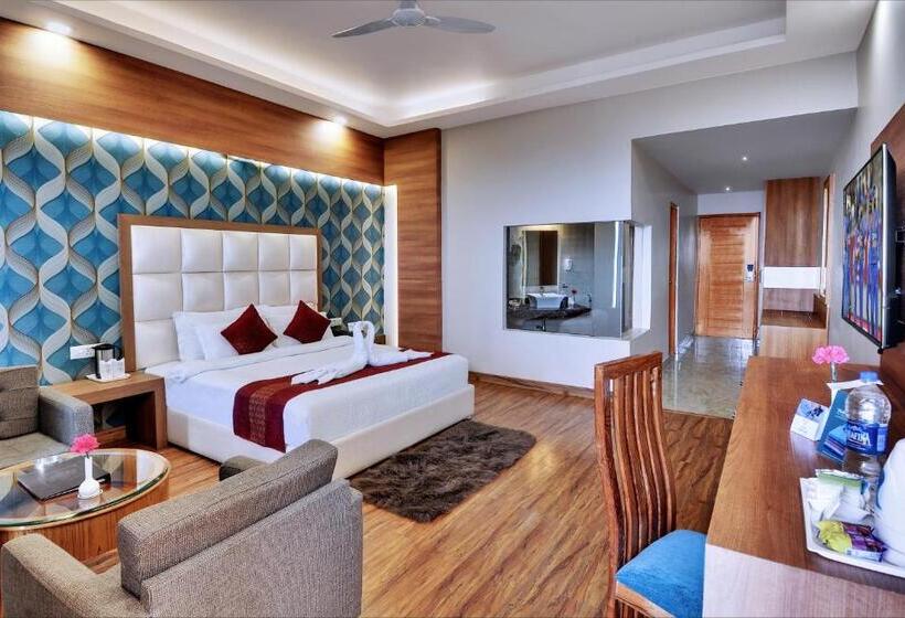 발코니가 있는 프리미엄 룸, Ekant Retreat Resort