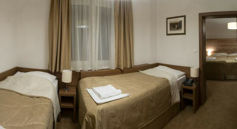 ファミリースイートの２ベッドルーム, šport Hotel Donovaly