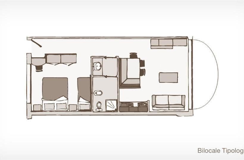 Апартаменты 1 Спальня Вид на Море, Altamarea Residence & Family