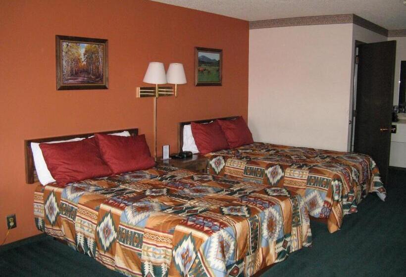 Номер Стандарт 2 Двуспальные Кровати, Branding Iron Motel