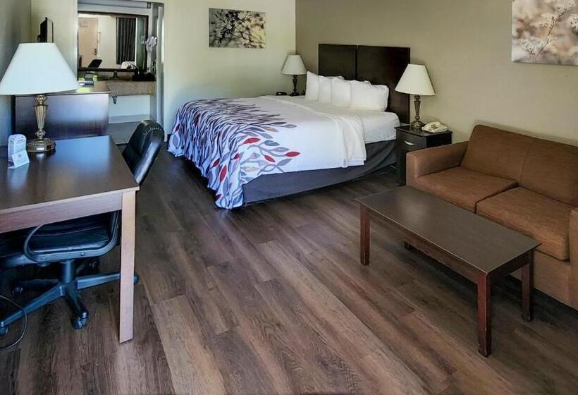 اتاق سوپریور با تخت بزرگ, Red Roof Inn Tallahassee East