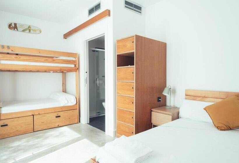 4인용 스탠다드 룸, Moana Eco Surf House   Hostel
