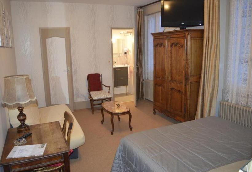 Номер Стандарт Трехместный, Logis Hôtel Le Cor D Argent