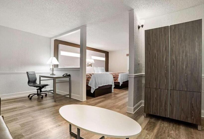 带大床的套房, Baymont By Wyndham Montgomery Al