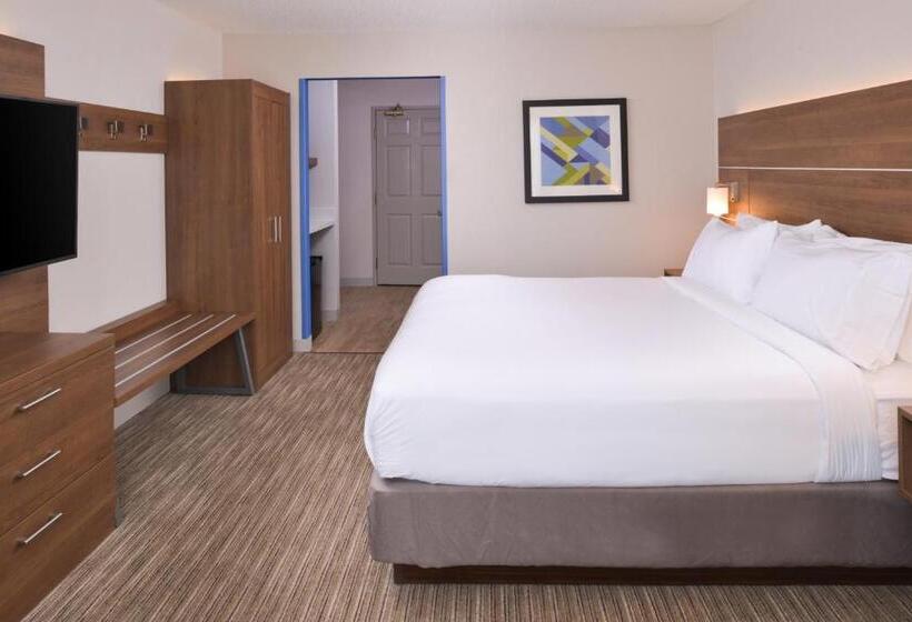 Номер Стандарт Кровать Кинг Адаптированный для Инвалидов, Holiday Inn Express & Suites   Omaha   120th And Maple, An Ihg