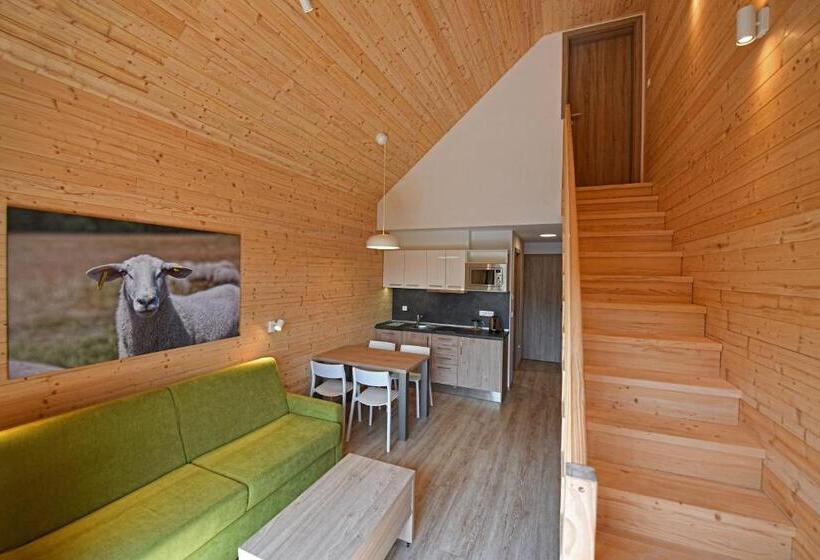 复式房间, Apartmány Chata Večernice