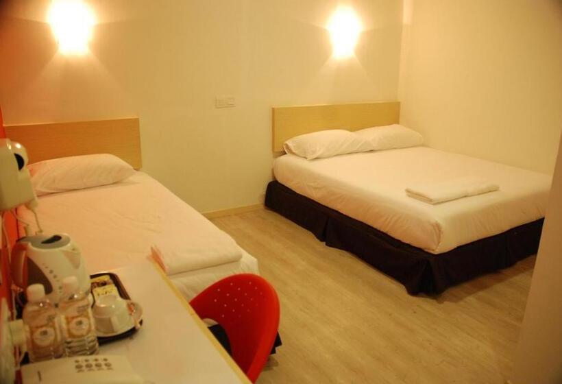 غرفة ديلوكس ثلاثية, Old Penang Hotel   Penang Times Square