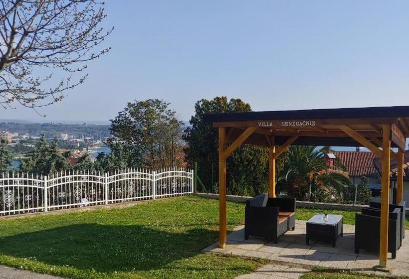 اتاق استاندارد با چشم‌انداز باغ, Villa Senegačnik