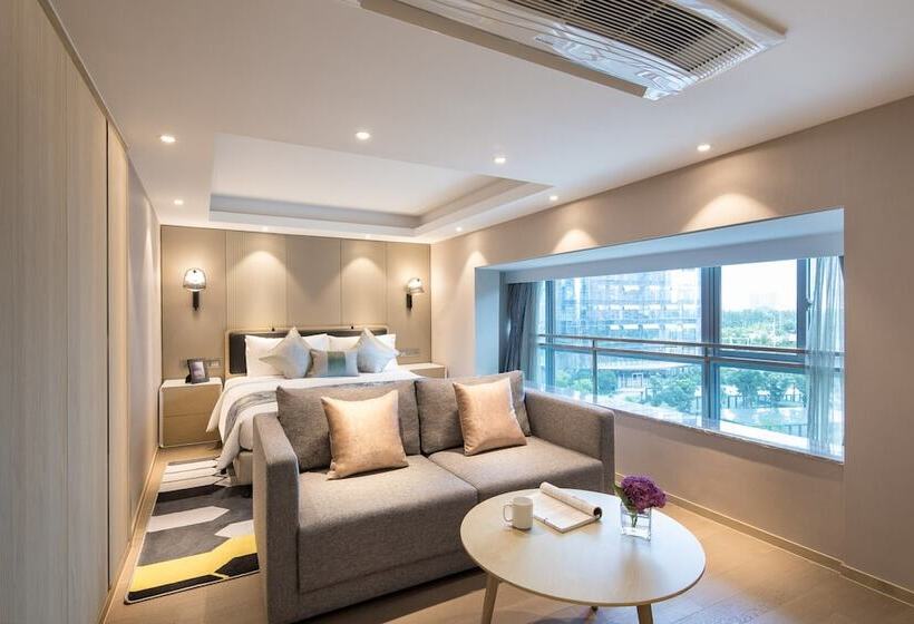 Апартаменты Deluxe 2 Спальни, Citadines Keqiao Shaoxing