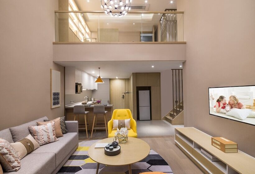 豪华两卧室公寓, Citadines Keqiao Shaoxing
