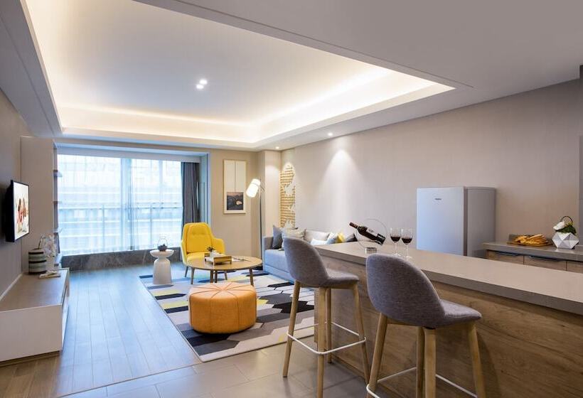 Апартаменты Ejecutiva 2 Спальни, Citadines Keqiao Shaoxing