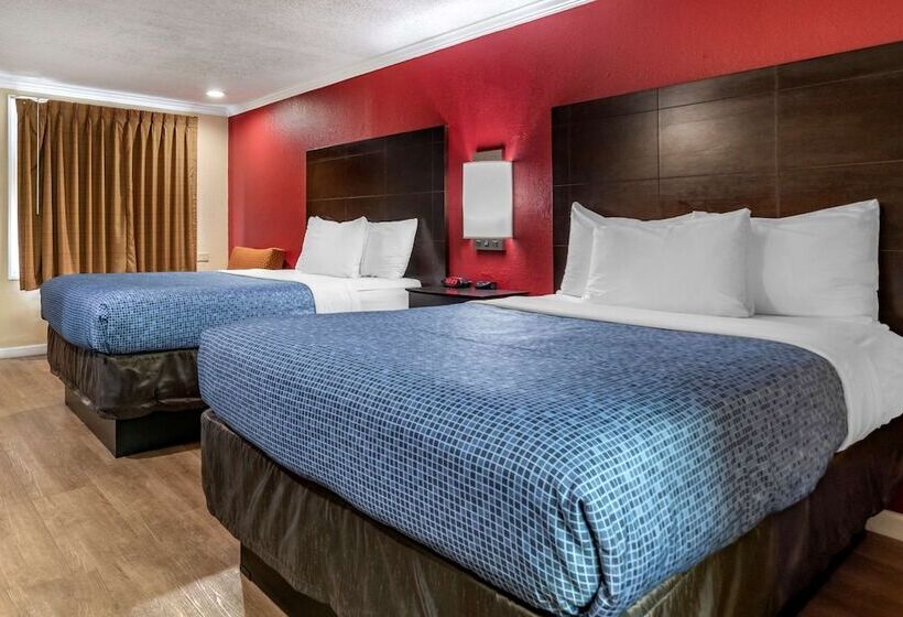 ２ダブルベッドのスタンダードルーム, Econo Lodge