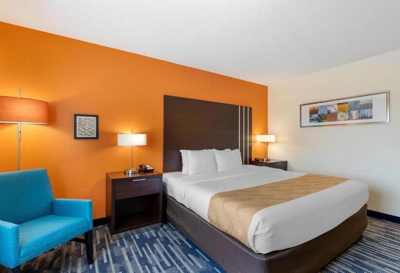 Номер Стандарт Кровать Кинг Адаптированный для Инвалидов, Quality Inn & Suites Keokuk North