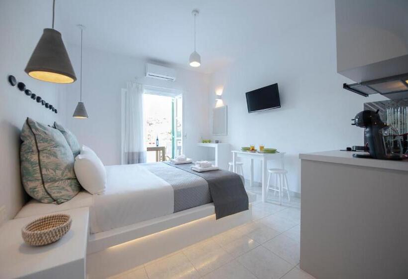 غرفة قياسية مزوَّدة بمطبخ, Gaia Lux Inn