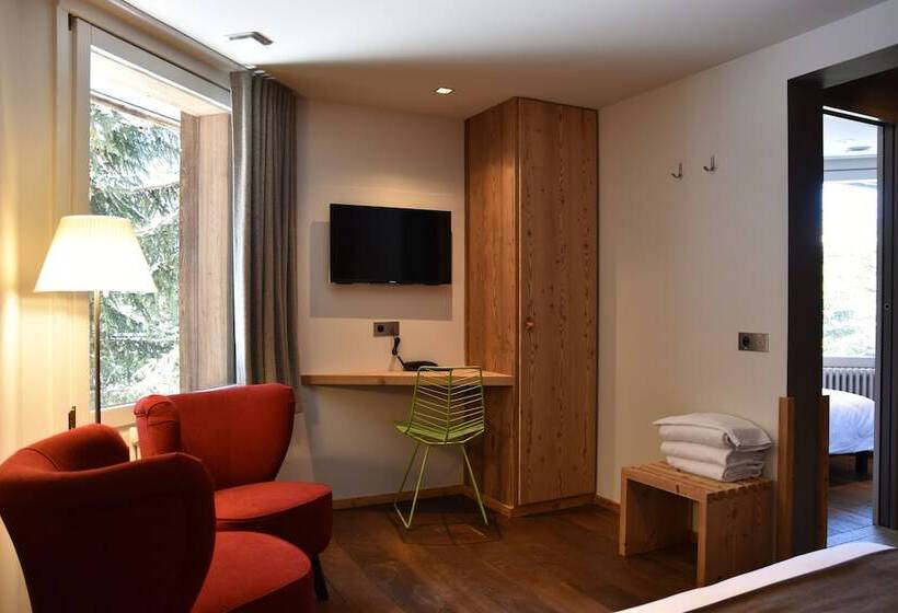 Трехместный Номер Deluxe, Hôtel Lapiaz & Spa   Flaine
