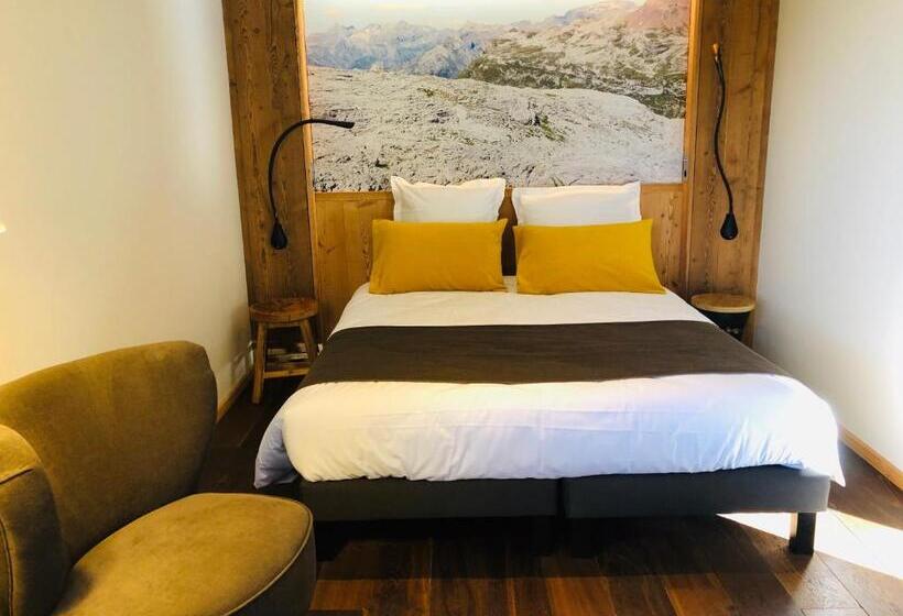 Трехместный Номер Deluxe, Hôtel Lapiaz & Spa   Flaine