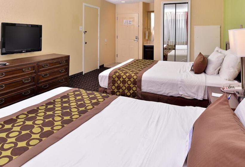 Номер Стандарт 2 Двуспальные Кровати, Americas Best Value Inn & Suites Extended Stay Tulsa