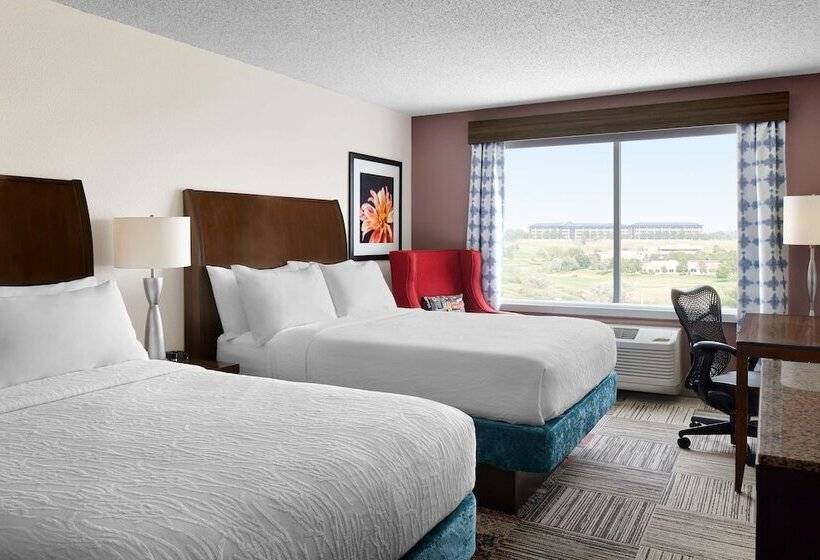 스탠다드 룸 더블 침대 2개, Hilton Garden Inn Denver South Park Meadows Area