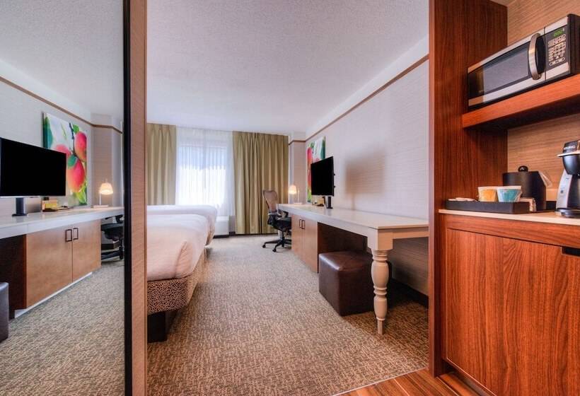 Номер Стандарт 2 Двуспальные Кровати, Hilton Garden Inn Detroit   Southfield, Mi
