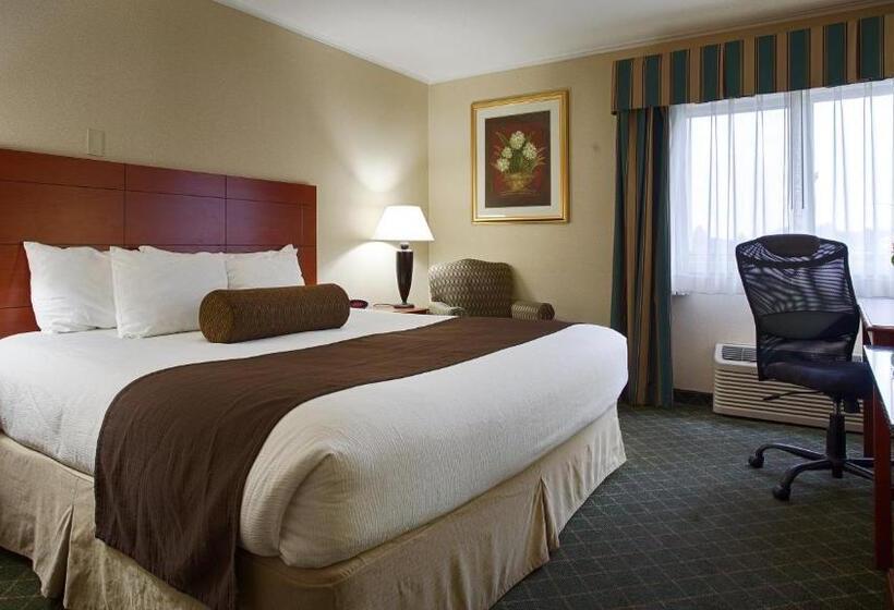 Номер Стандарт Кровать Кинг Адаптированный для Инвалидов, Best Western Plus Augusta Civic Center Inn