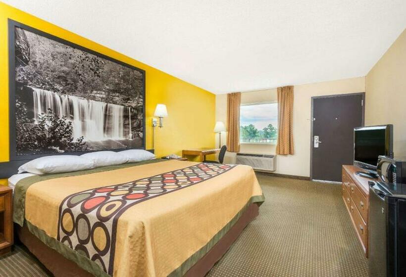 带大床的标准间, Super 8 By Wyndham Williamsburg