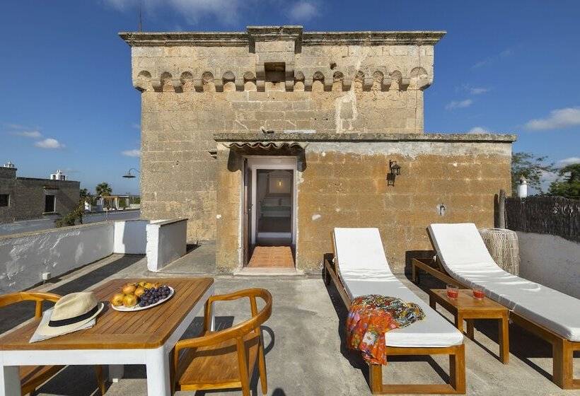 Номер Deluxe с Террасой, Masseria Zanzara