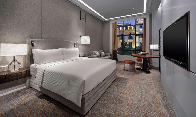 스탠다드 룸 킹사이즈 침대, Hilton Beijing Daxing