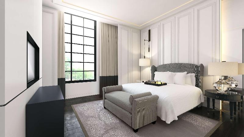 디럭스 스위트 킹 침대, Hilton Beijing Daxing