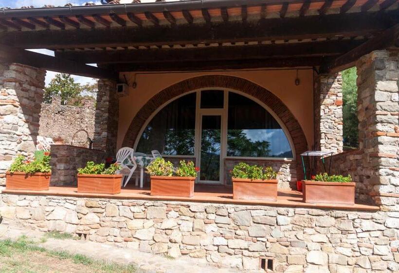 침실 1개 테라스 아파트, Bed And Breakfast Villa Torre Degli Onesti Apartments