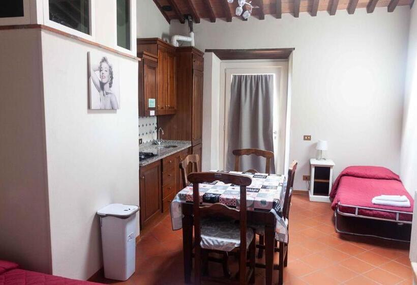 침실 1개 가든 전망 아파트, Bed And Breakfast Villa Torre Degli Onesti Apartments