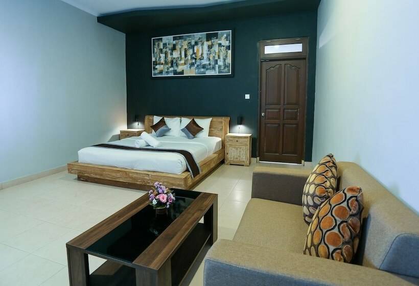 Pokój Deluxe, Curve House Umalas