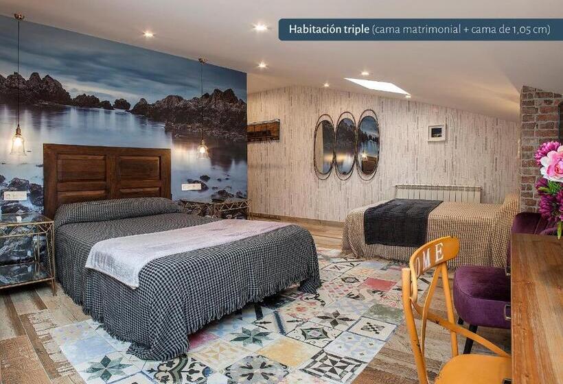 디럭스 룸, Hostal El Aparcamiento