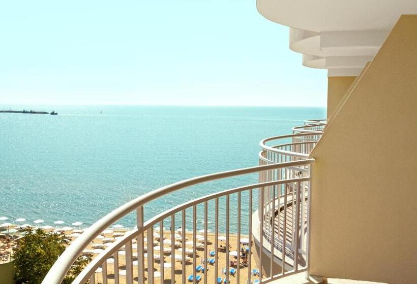 Номер Стандард Боковой Вид на Море с Балконом, Bilyana Beach Hotel   All Inclusive & Free Beach Access