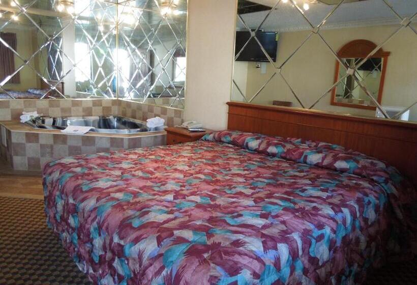 스탠다드 룸 킹사이즈 침대, Red Carpet Inn Absecon
