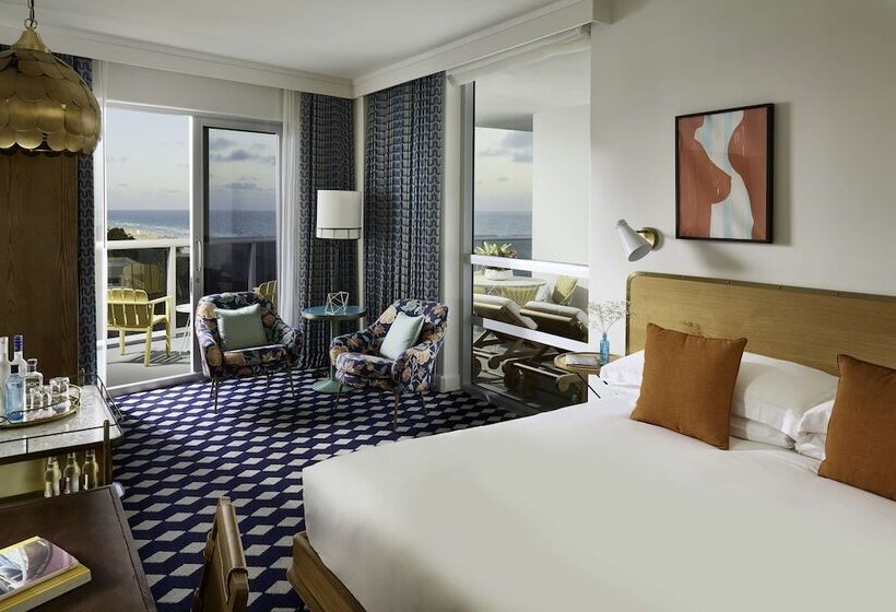 Номер Стандарт Двуспальная Кровать Вид на Море, Andaz Miami Beach, By Hyatt