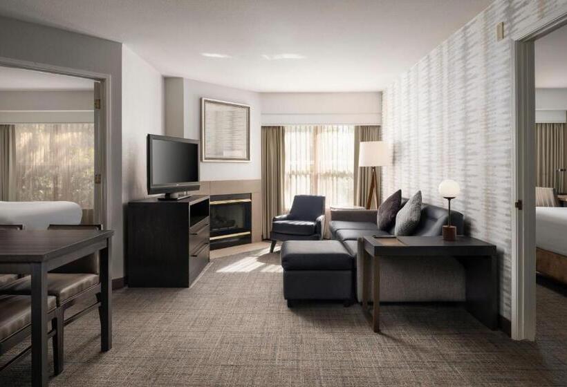 침실 2개 스위트, Residence Inn By Marriott Stockton