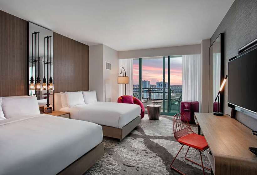 디럭스 전망 룸, Hilton San Francisco Airport Bayfront