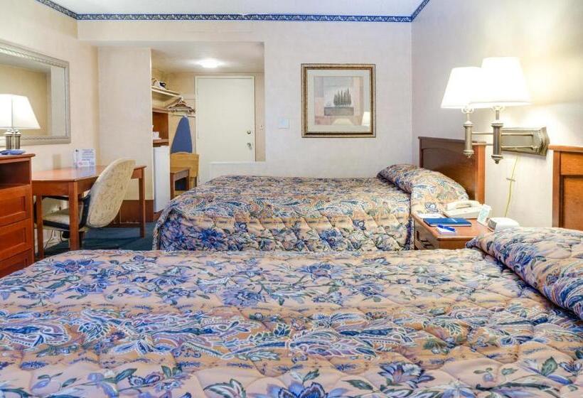 带2个双人床的标准工作室, Saga Motor Hotel Pasadena