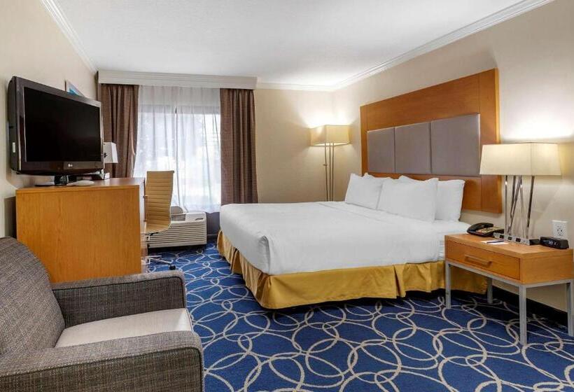 اتاق استاندارد با تخت بزرگ برای معلولان, Comfort Inn & Suites Houston I10 West Energy Corridor