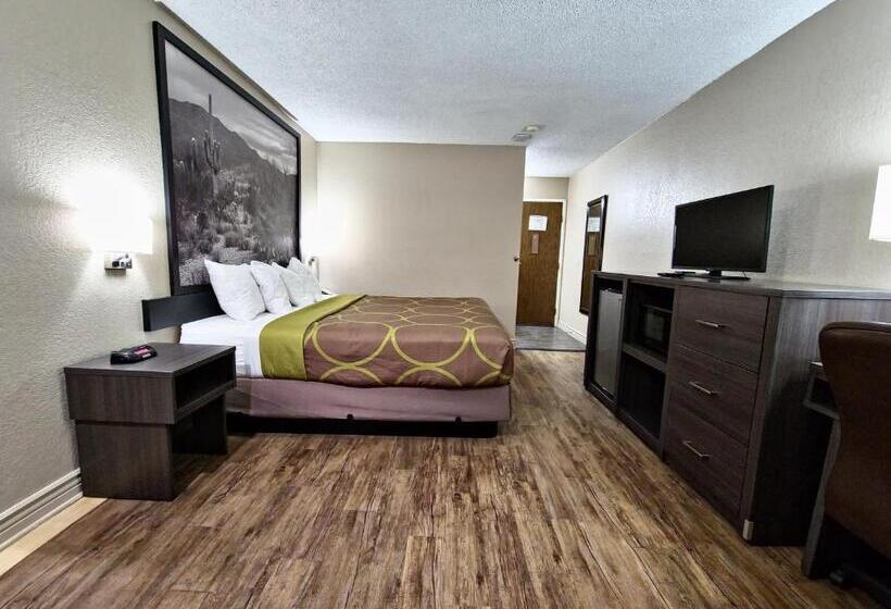 장애인을 위한 킹사이즈 침대 스탠다드 룸, Super 8 By Wyndham Goodyear/phoenix Area